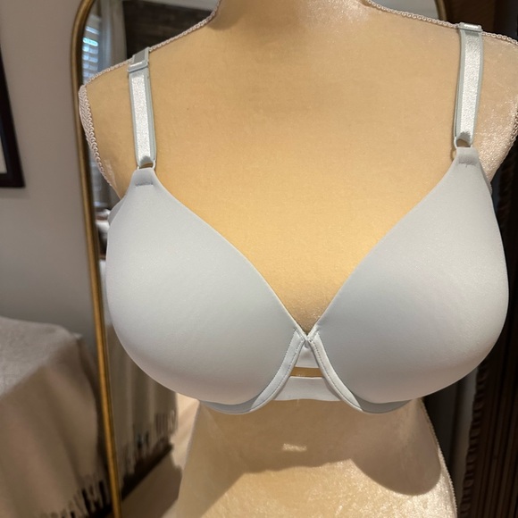 Warner Elegant Lt Blue Bra 38D - Picture 1 of 4